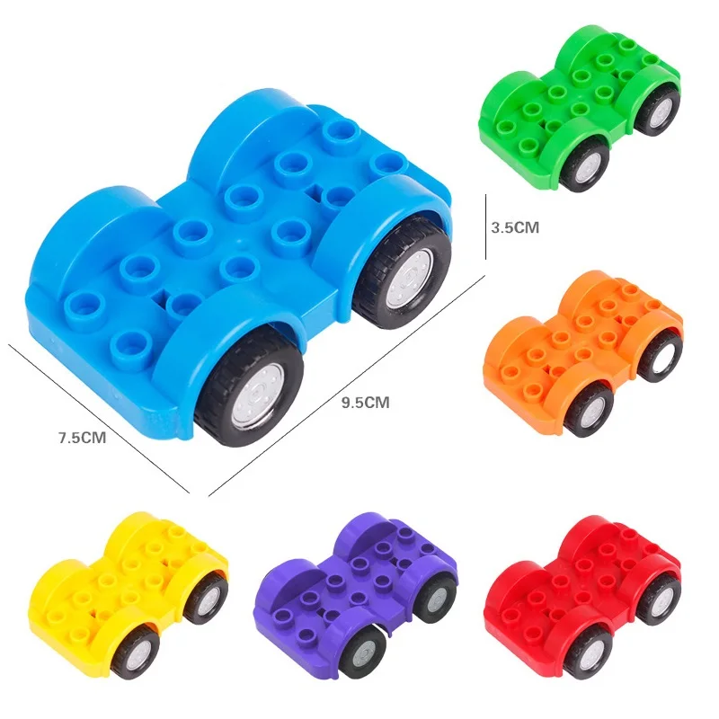 Big Size Building Blocks Accessories Car Truck Plane Motorcycle Vehicle Compatible Brands Parts Kid Toys Toys Gift For Children