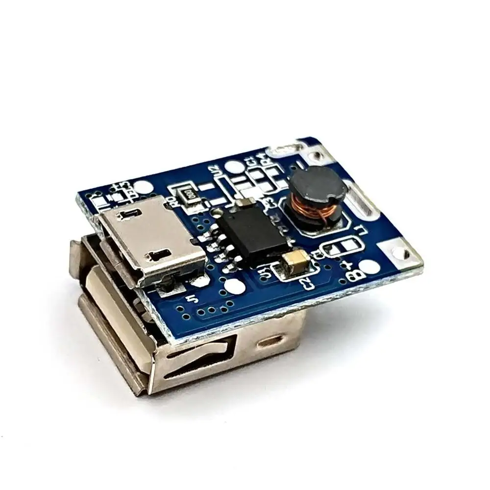 Повышающий преобразователь мощности 5 В модуль с защитной платой для зарядки