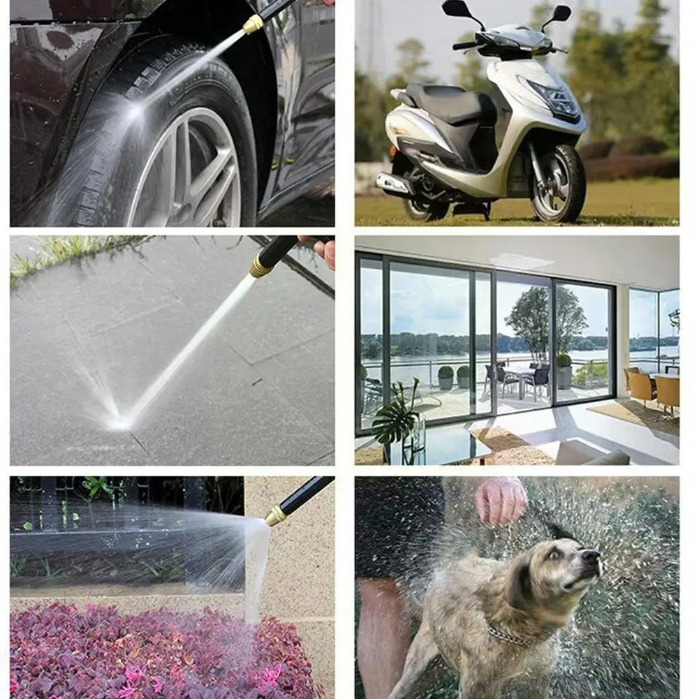 Водяной пистолет W0B2 с длинным стержнем для полива сада автоматический