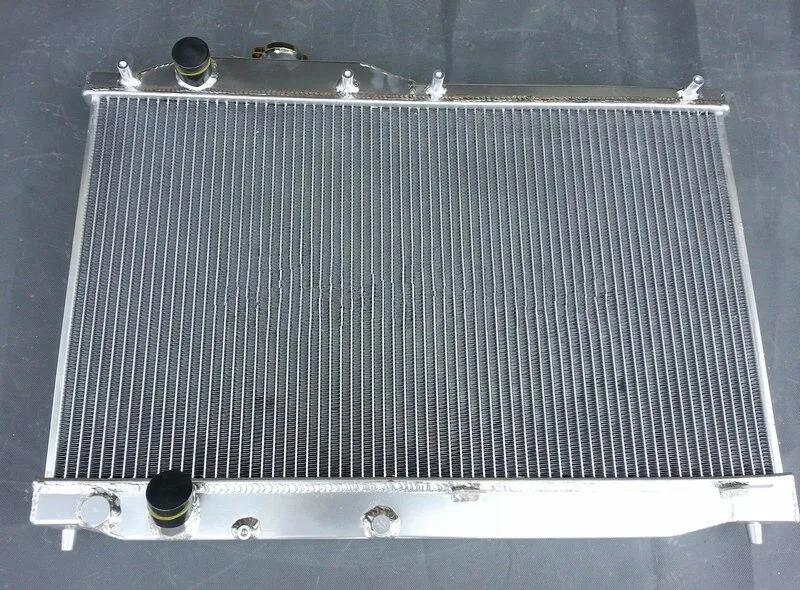 Горячая Распродажа 2 алюминиевый радиатор с сердечником и * Вентилятор для Honda S2000