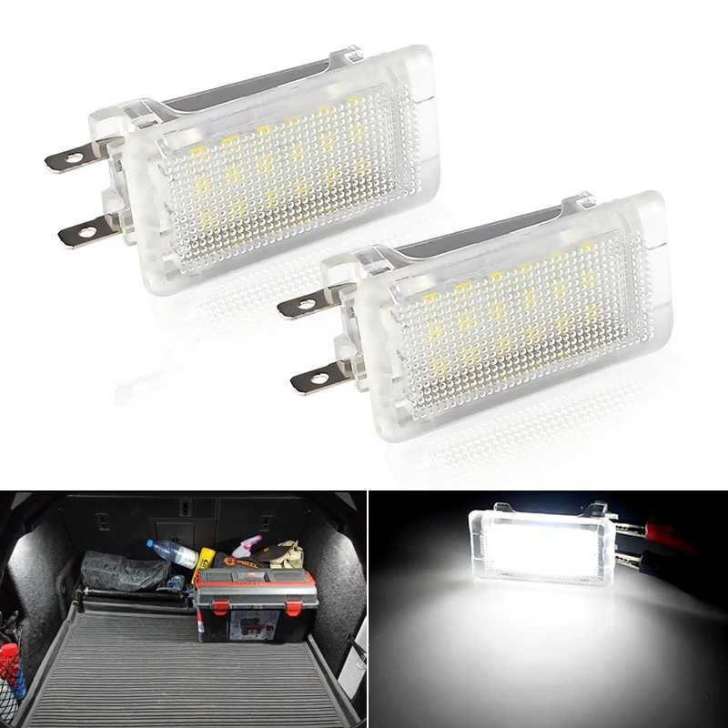 

For Porsche 964 986 987 996 993 997 GT Cayenne Carrera Boxster SMD Error Free White Led Trunk Luggage Compartment Lights
