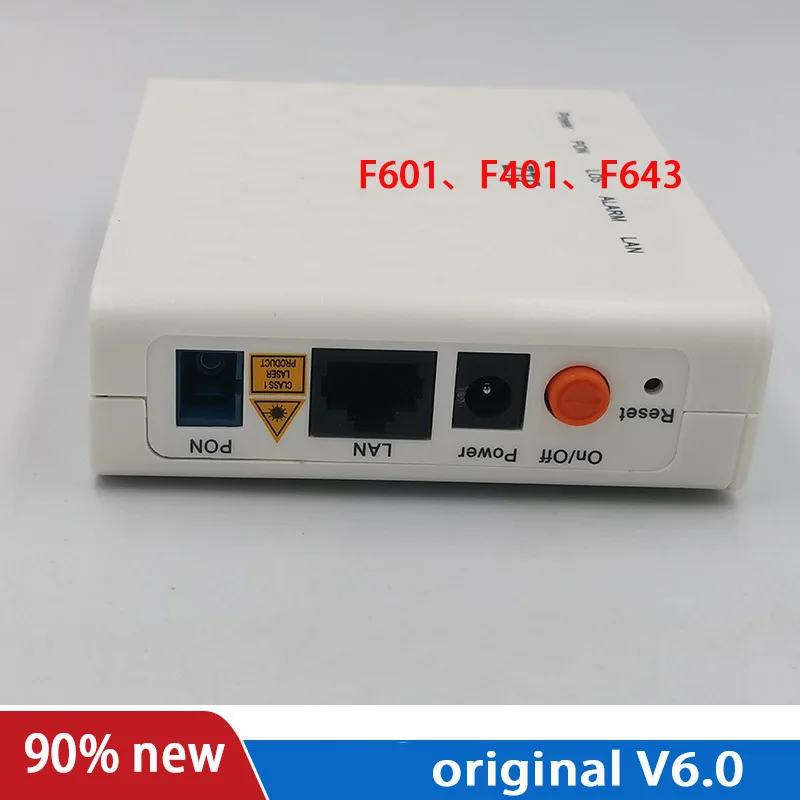 F601 GPON ONU б/у терминал ONT оптический используемый порт 1GE аналогичный функции ZTE F401