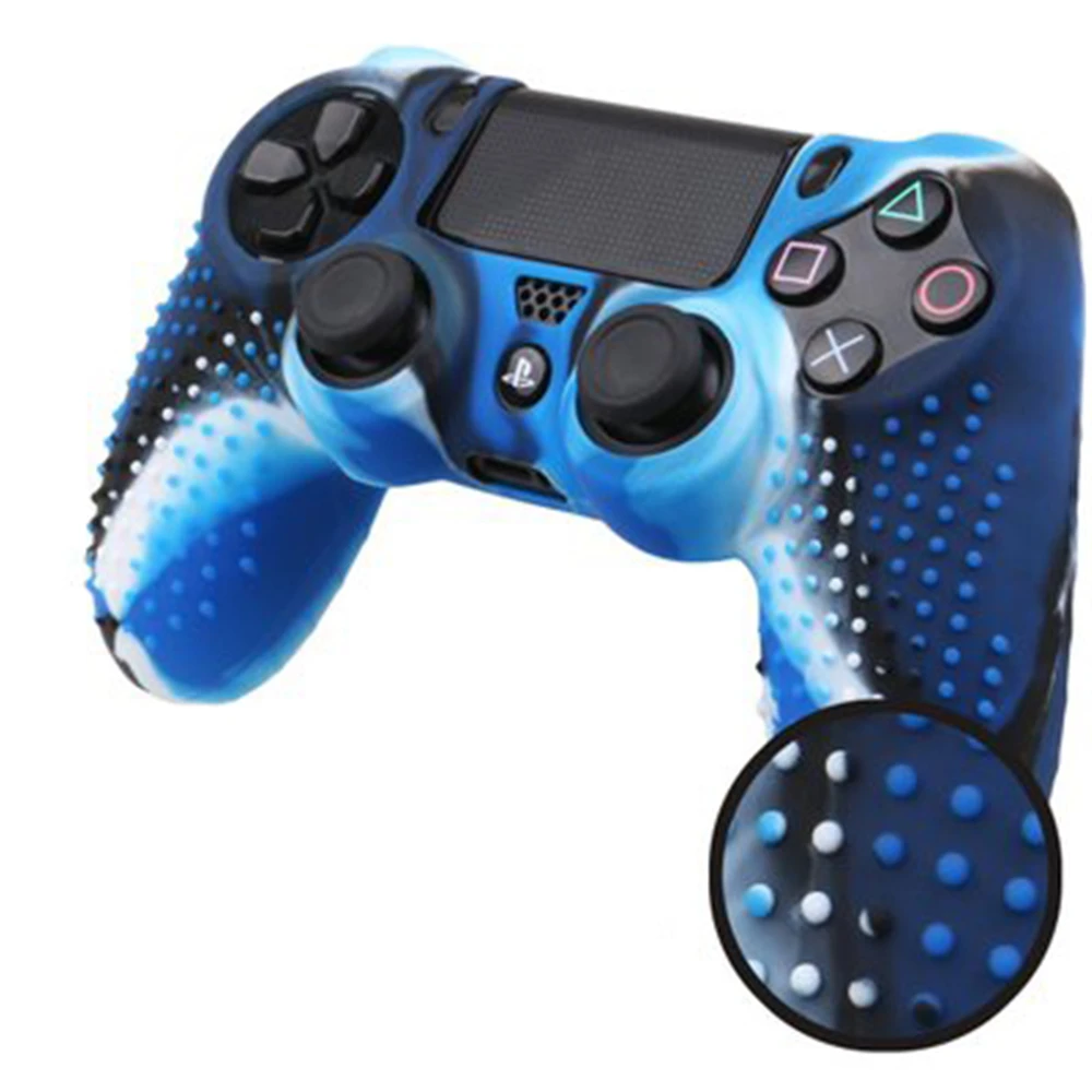 Ps4 ручки Элитные резиновые рукава комбинированная цветная версия геймпад