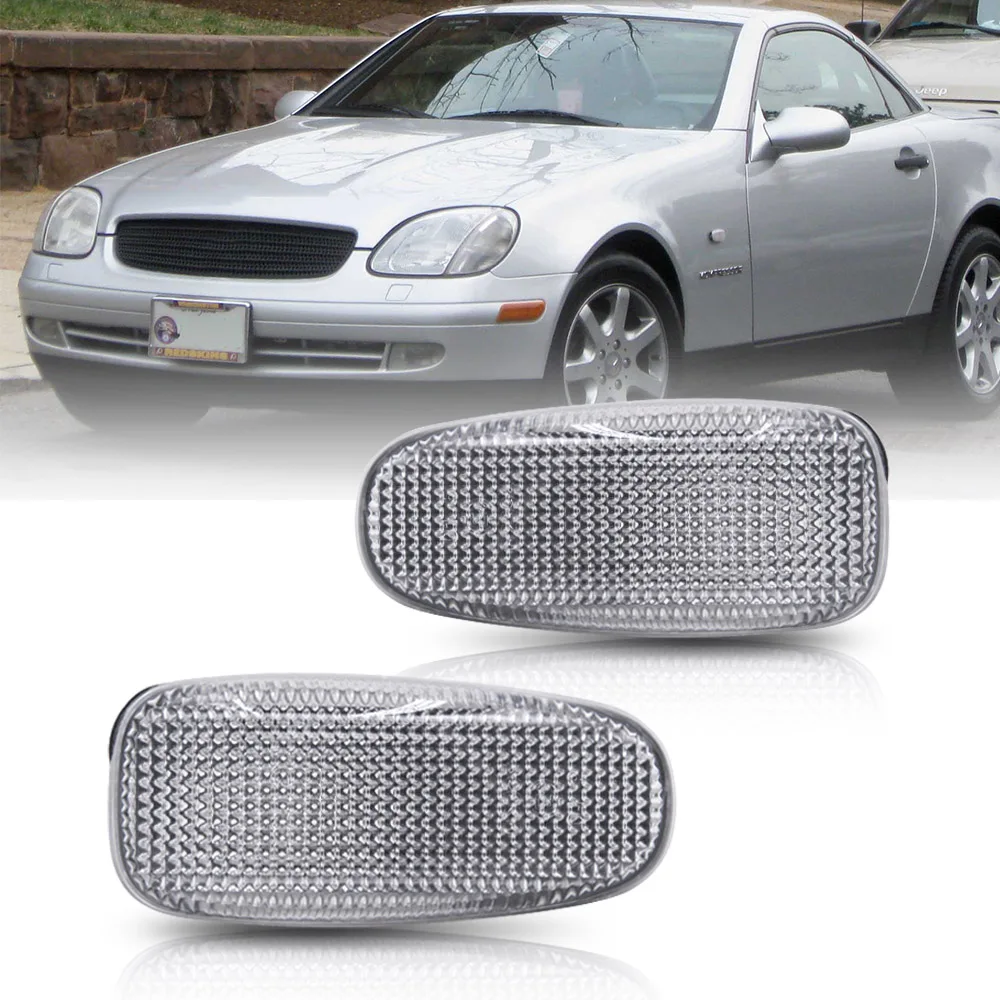 

2 шт., прозрачные боковые указатели поворосветильник для Mercedes Benz VITO SLK CLK, VW LT