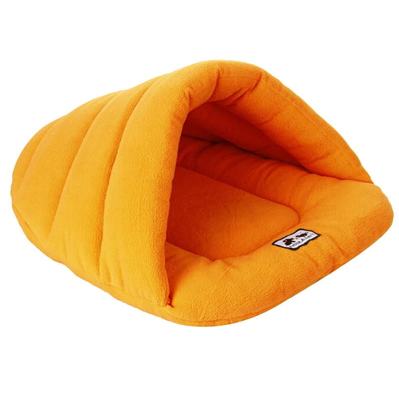 

Soft Fleece Winter Warm Pet Dog Bed 6 Color Different Size Small Dog Cat Sleeping Bag Puppy Cave Bed