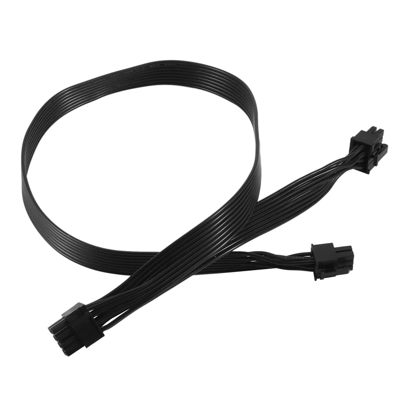 

PCI-E 6 Pin to 2 Ports 6+2 Pin Power Supply Cable 6Pin to 8Pin for Cooler Master V Series V850 V700 V1000 Modular PSU