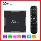 ТВ-приставка X96 Max Plus Amlogic S905x3 8K, Android 2021, 9,0, 4 + 64 ГБ, Wi-Fi, 5G
