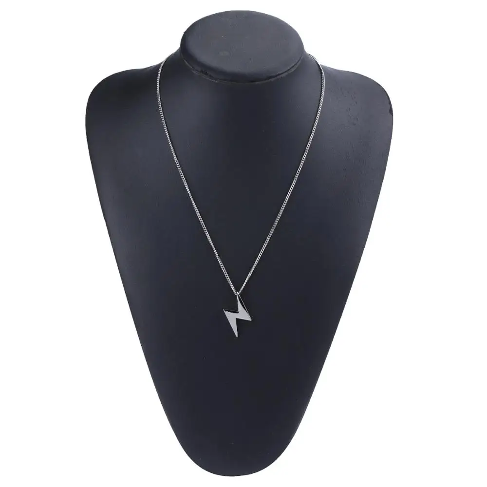 Трендовое Брендовое ожерелье с молнией для мужчин и женщин модное подвеской в