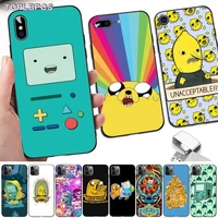 adventure time cute beemo bmo jake finn lumpy phone case hull for iphone 13 8 7 6 6s plus x 5s se 2020 xr 11 12 pro xs max