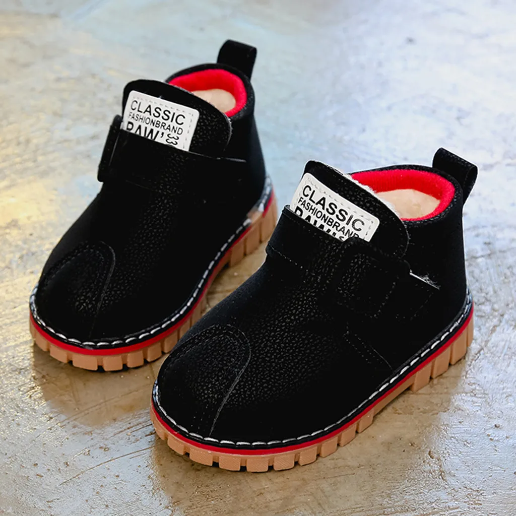 Детские ботинки для маленьких девочек и мальчиков короткие спортивные до