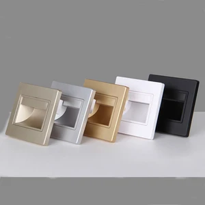 Светодиодный комнатный светильник для лестницы, настенный угловой ночсветильник квадратной лестничные светильники s для дачи, гостиницы, коридора, холла, лестницы, 1,5 Вт