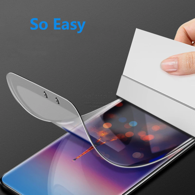 Гидрогелевая пленка для Xiaomi MI 9 / Pro 10 lite TPU Защитная экрана прозрачный гель нано