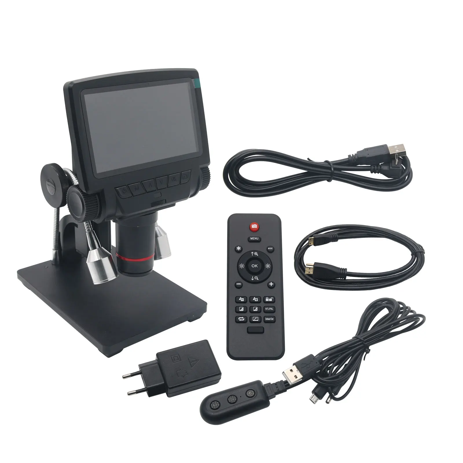 2018 Новый Andonstar 5 дюймовый экран HDMI цифровой микроскоп ADSM301 PCB ремонтный инструмент
