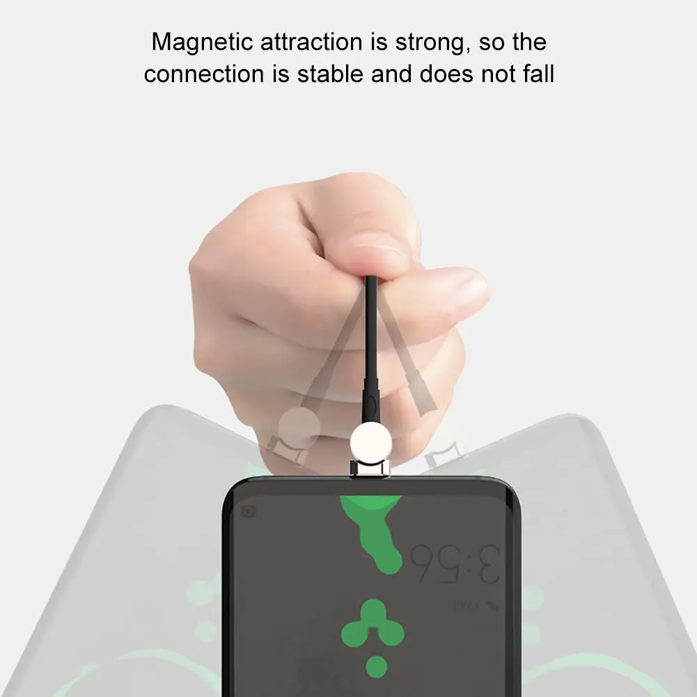 3 в 1 быстрая зарядка Магнитный зарядный кабель Micro USB/type C/IOS универсальное вращающееся зарядное устройство для телефона 180 градусов кабель для передачи данных