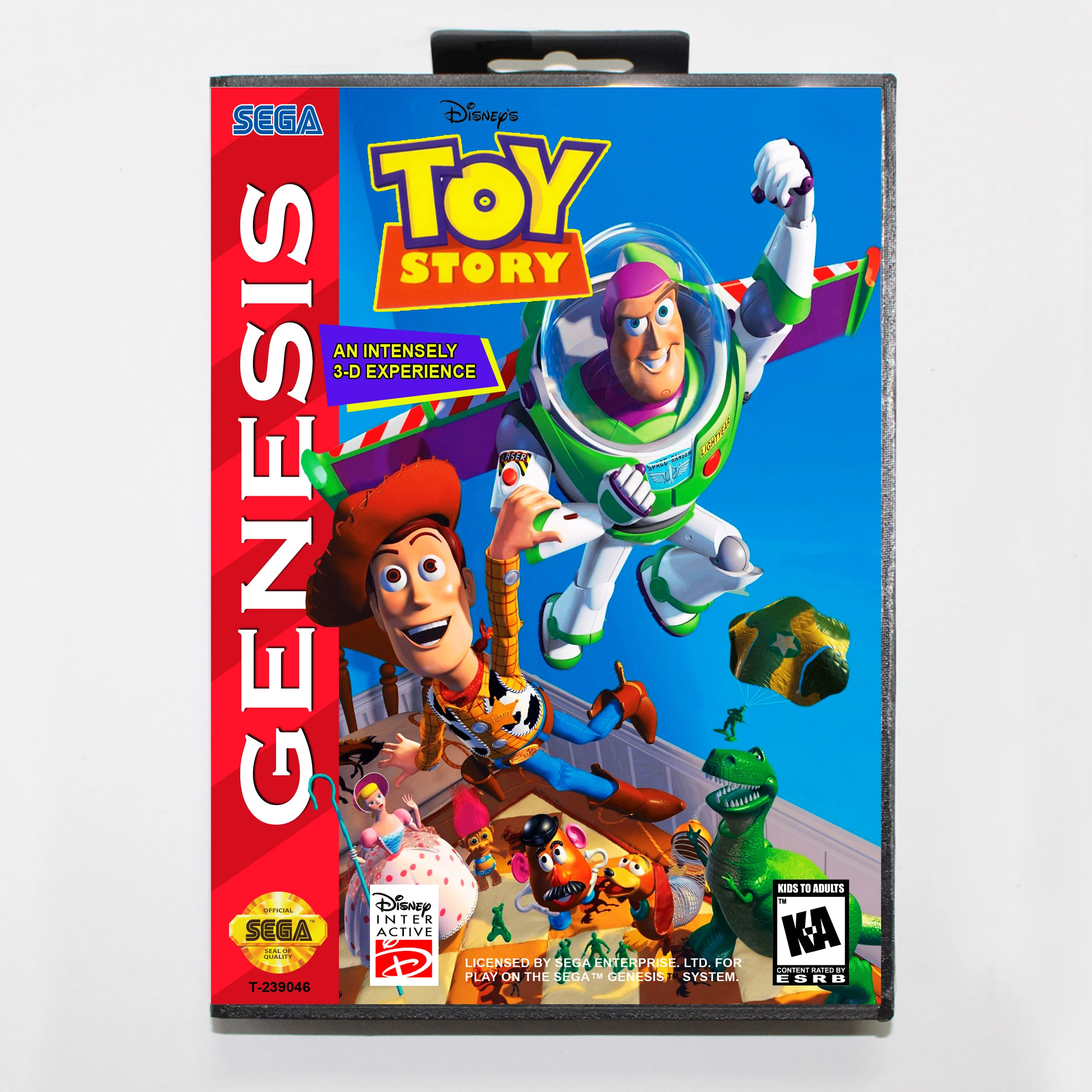 

Toy Story Boxed Version 16bit MD Game Card For Sega MegaDrive Sega Genesis System