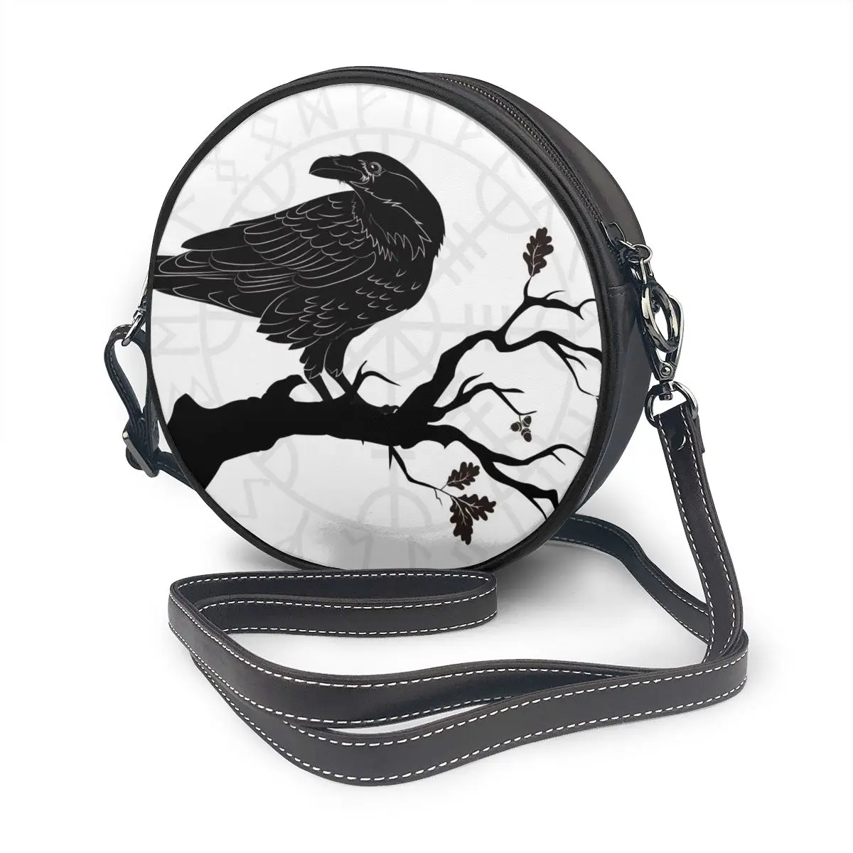 Женские сумки на плечо 2020 круглые для девушек круглая веревка сидящая ветке дуба