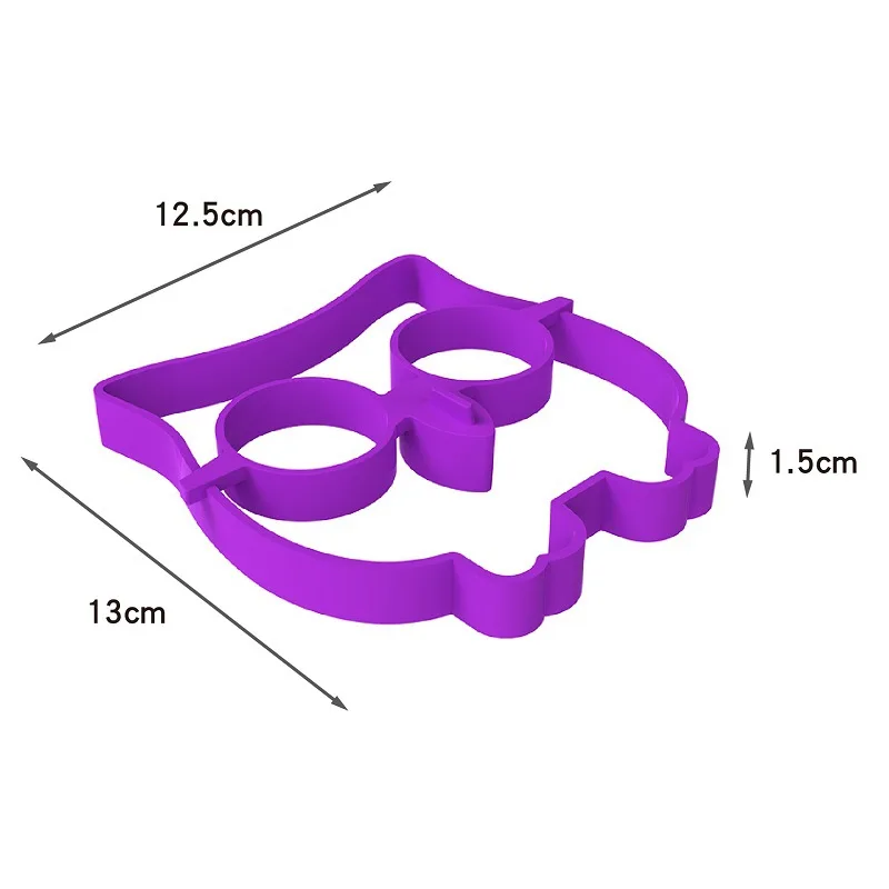 Творческая личность Сова силиконовая сковородка для омлета Многофункциональный