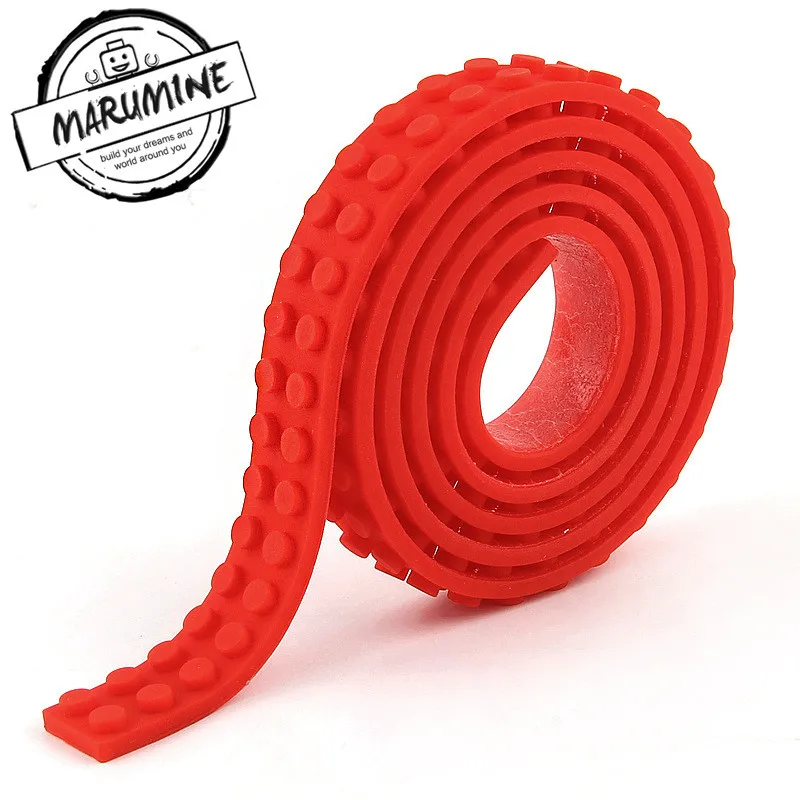 30cm MARUMINE Nimuno петля 30 см Силиконовые опорная пластина с наклейкой для фигурок DIY строительные блоки детские развивающие игрушки - Цвет: 30cm