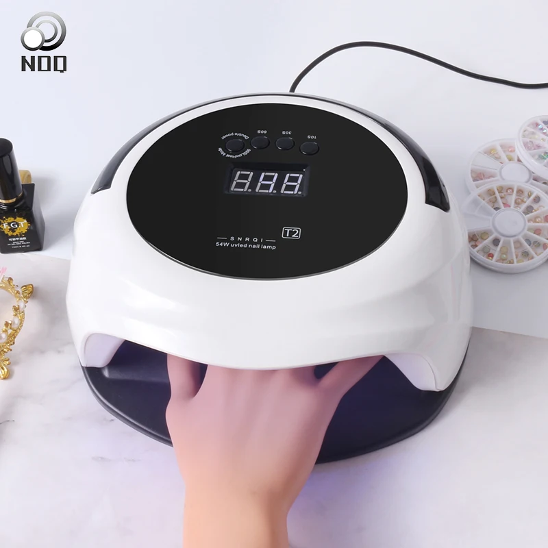 NOQ T2 УФ лампа для ногтей Max72W 36 шариков портативный светодиодный светильник для маникюра профессиональное оборудование Гель-лак Сушилка для ногтей