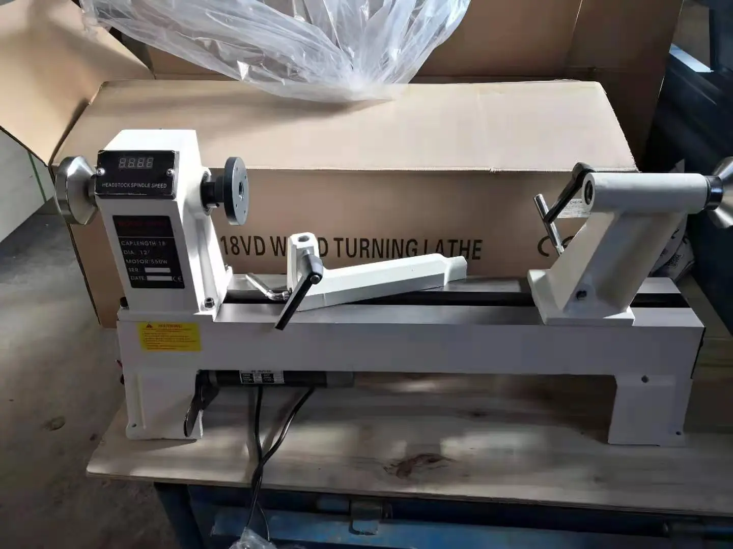 Токарный мини-станок MC1218VD бесступенчатая переменная скорость для столярных