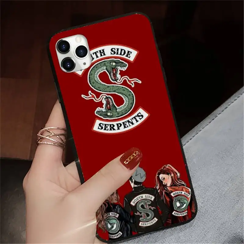 

The South Side Riverdale Phone Cases for iPhone 11 12 pro XS MAX 8 7 6 6S Plus X 5S SE 2020 XR