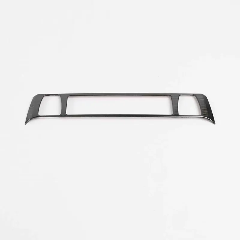 

1pcs Car sticker stainless steel Central control adjustment panel decoration cover accessories for 2019 2020 Toyota RAV4 RAV 4