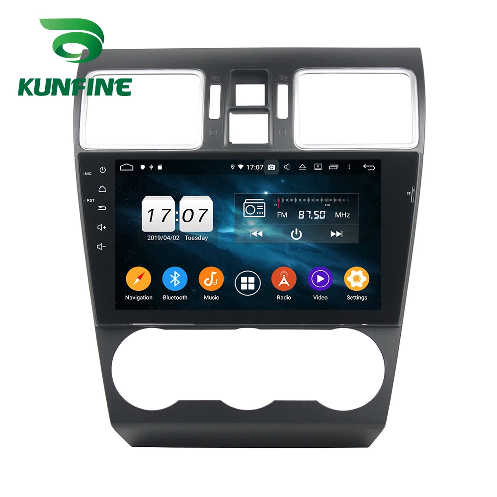 Android 9 0 Octa Core 4 Гб RAM 64 ROM автомобильный DVD GPS навигатор мультимедийный плеер стерео