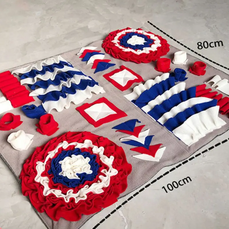 Коврик для собак с нюханием интерактивные игровые игрушки домашних животных