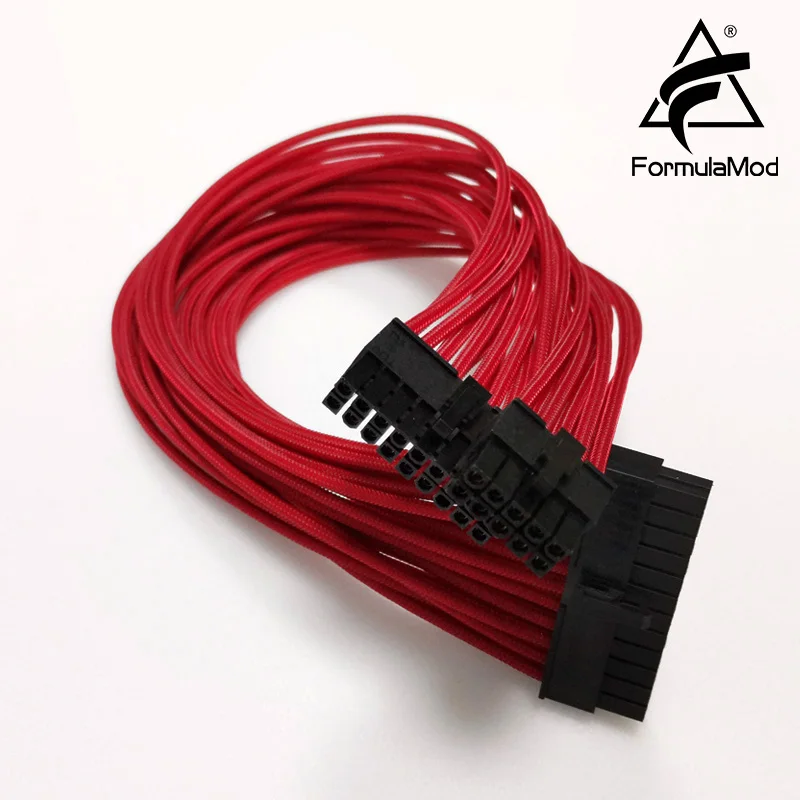 FormulaMod Fm HS W 18AWG ATX 24Pin полностью модульные PSU ткацкие кабели для Asus THOR & seseasfocus/Prime Series