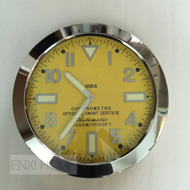 Роскошные брендовые металлические настенные часы Breit ограниченной серии