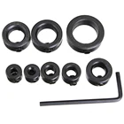 8 шт. сверло ограничительное кольцо глубина стоп-инструмент сверло Вал Глубина стопорное кольцо деревообрабатывающий инструмент набор аксессуаров