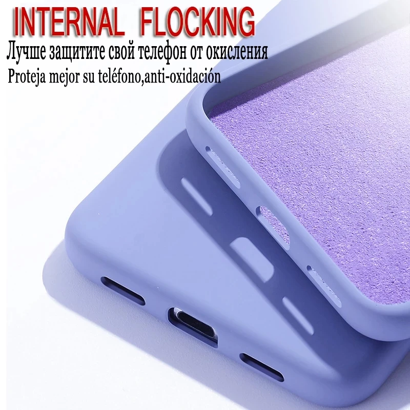 simple liquid silica gel anti fall candy colors phone case for oppo realme x2 x50 x7 x xt 8 pro 4g 5g protection tpu back cover free global shipping