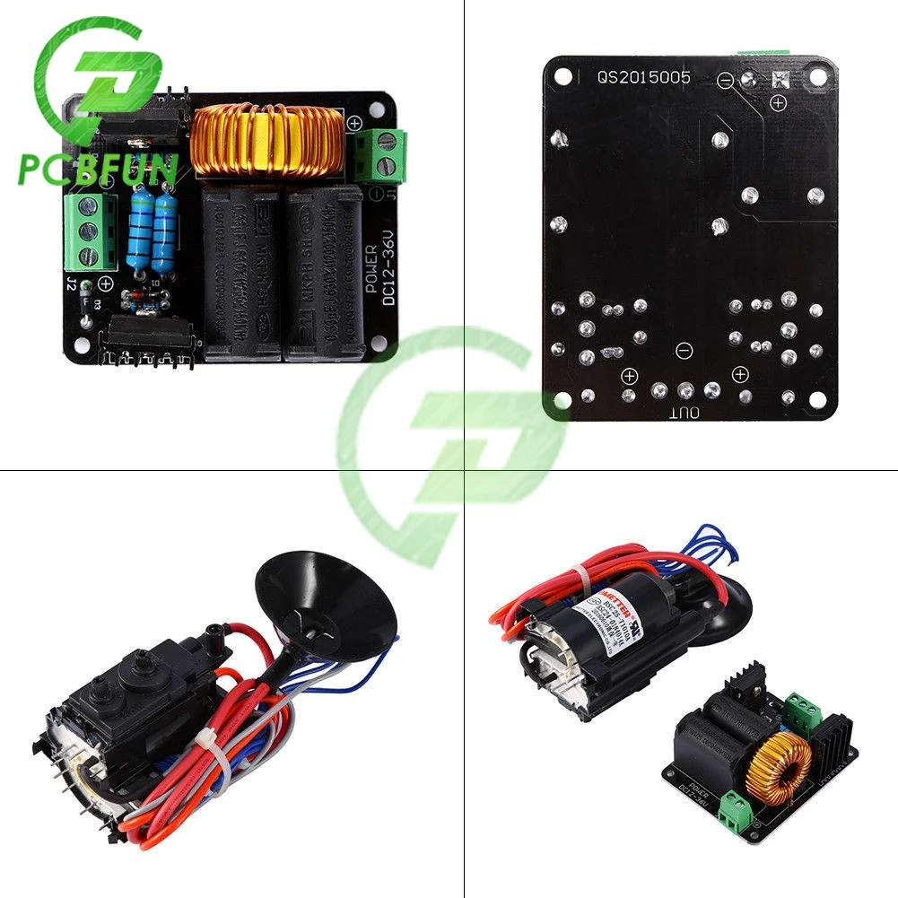 Катушка Tesla 12-36 В постоянного тока драйвер Flyback/генератор SGTC/Marx катушка ZVS +
