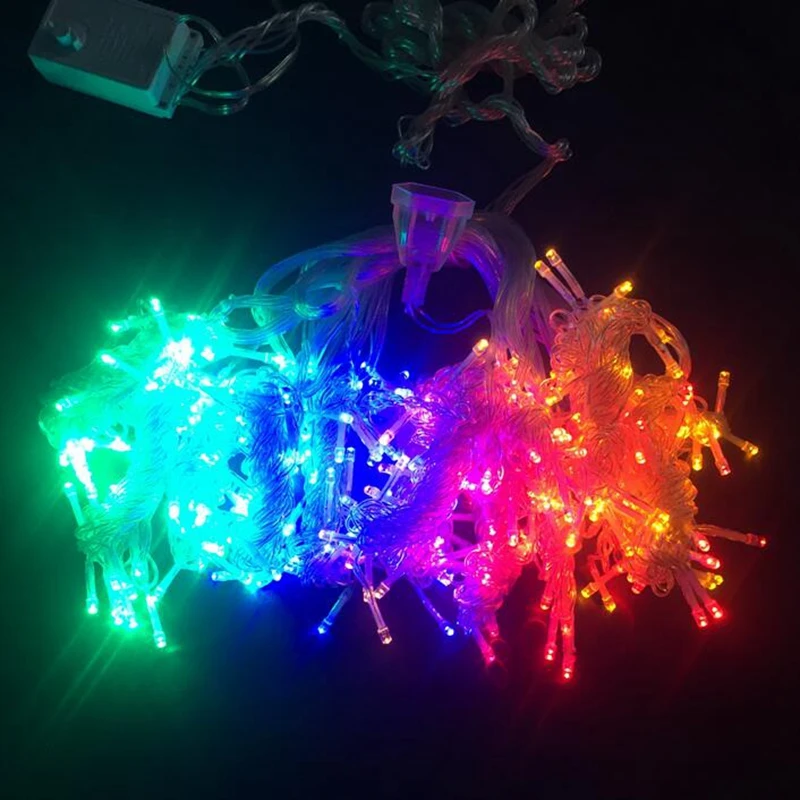Сказочная светодиодная гирлянда-занавес 220 В переменного тока 4x/3x1/3x2 | Лампы и