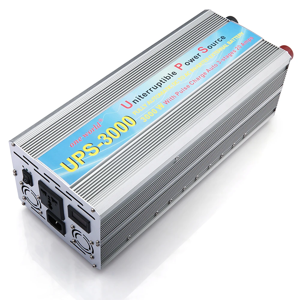 3000 Вт/3 кВт преобразователь напряжения постоянного тока в переменный ток