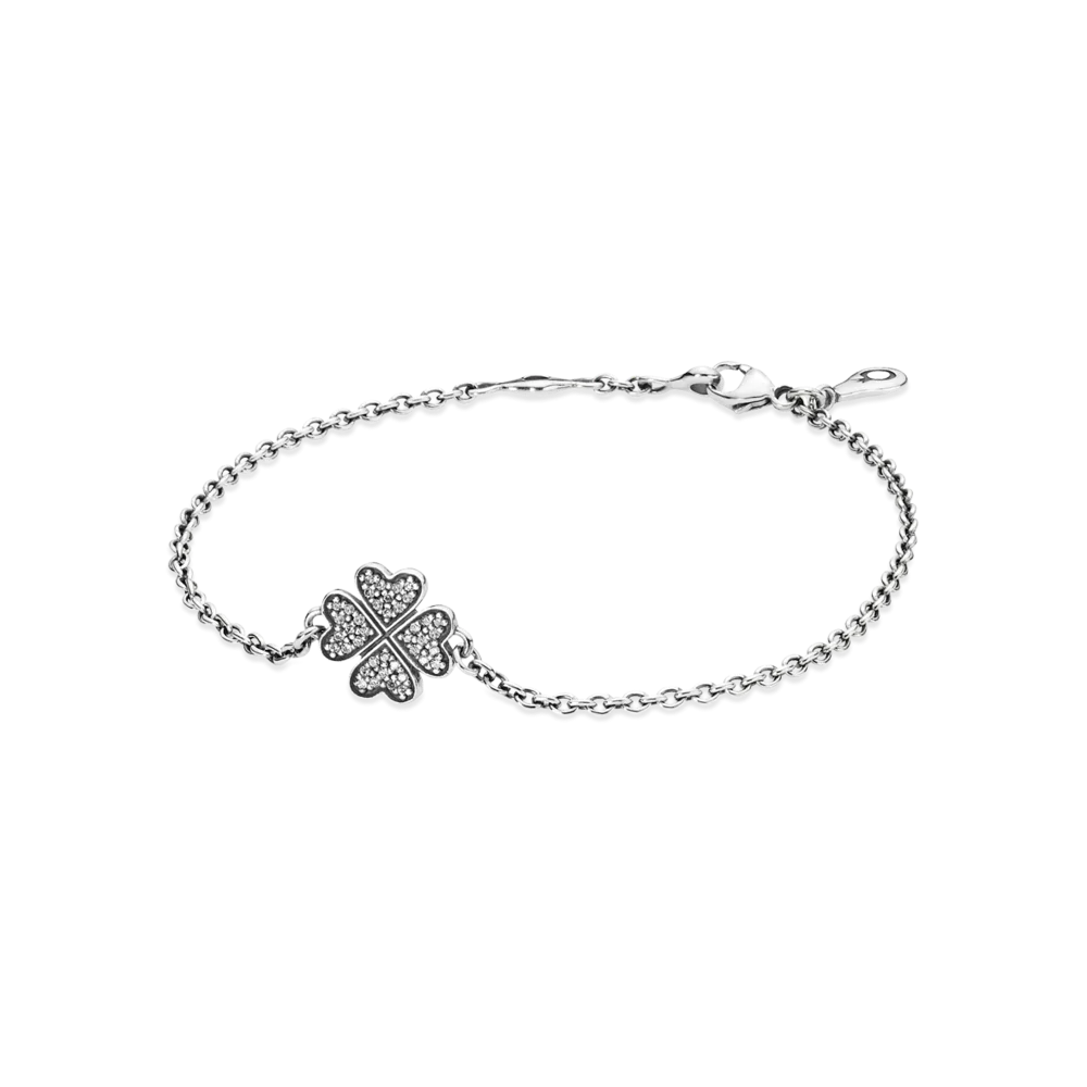 

YLYNXF 925 Sterling Silver Charm Bracelet Heart Crown O Flower Barrel Clasp Snake Chain Women Jewelry