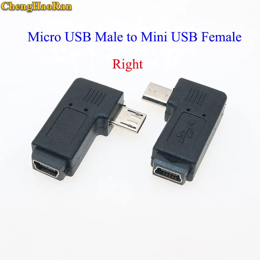 B ChengHaoRan Micro/Mini USB или USB 2,0 Мужской Женский Принтер usb штекер jack разъем питания зарядный адаптер для телефона MP5 и т. Д - Цвет: B