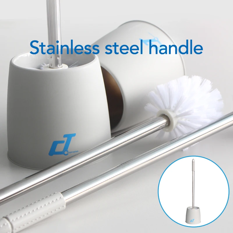 Щетка для унитаза и держатель современный дизайн ручка из нержавеющей стали