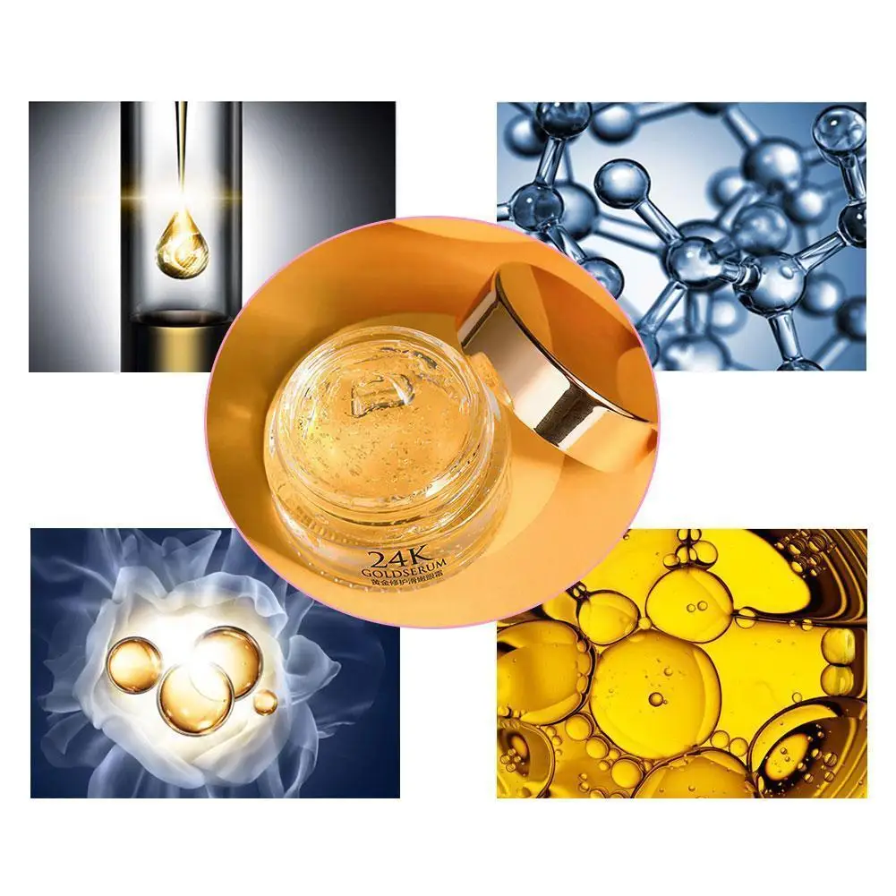 

24k Gold Eye Cream Moisturizing Anti Puffiness Anti Circle Wrinkle Remove Care Women Anti-aging Eye Dark Z5v6