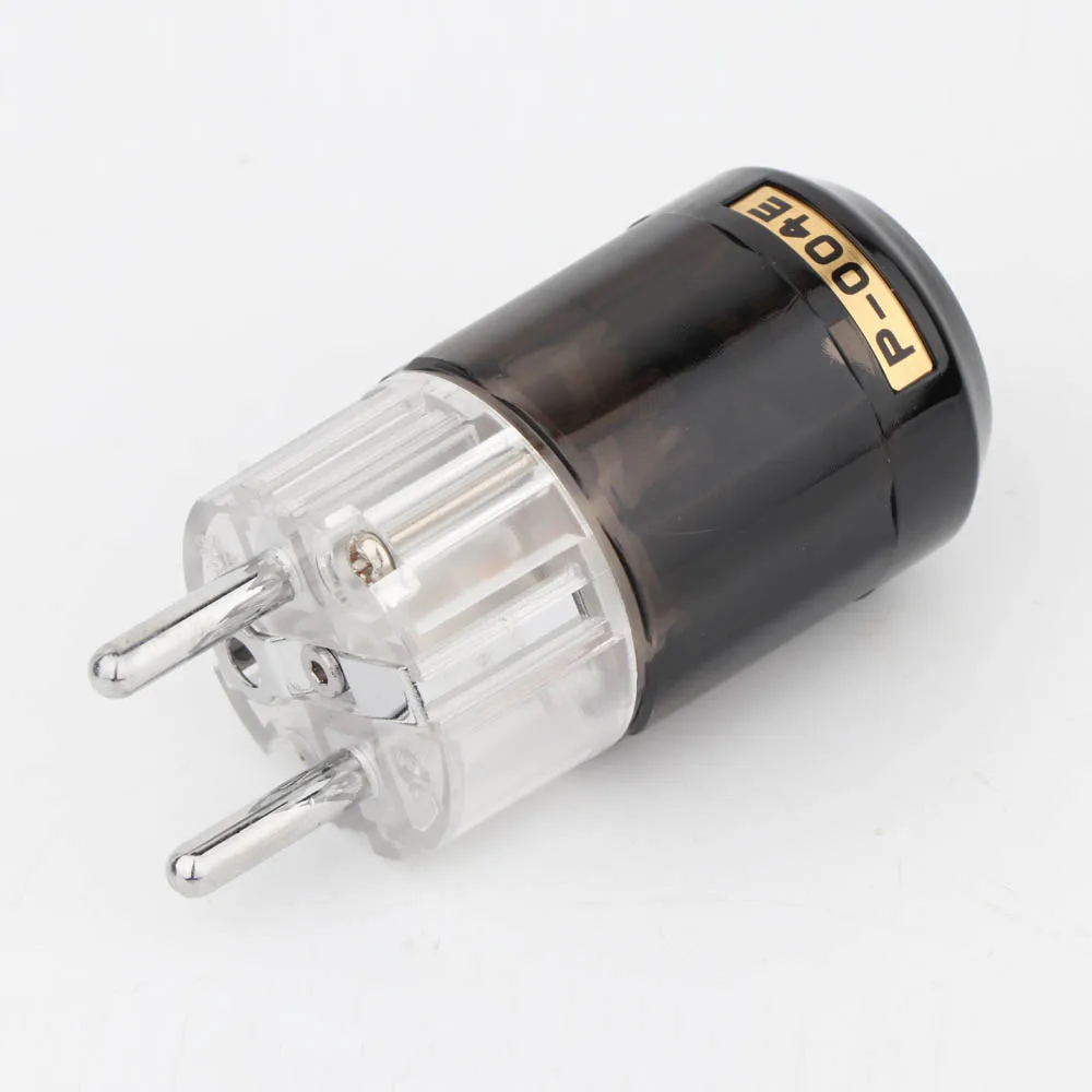 2 шт. высококачественный родиевый Штекерный разъем питания P004E Schuko EU | Электроника