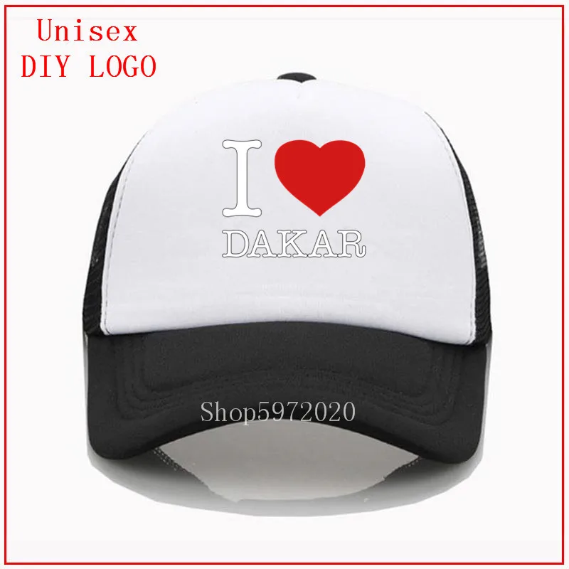 I LOVE DAKAR бейсболка gorras mujer кепки для мужчин бейсболки летние шапки женщин