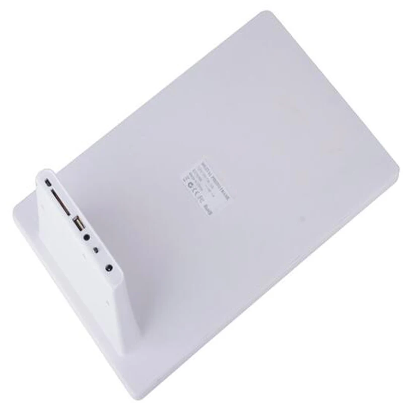 12 дюймов цифровая фоторамка электронная 1280*800 с часами календарь дистанционное