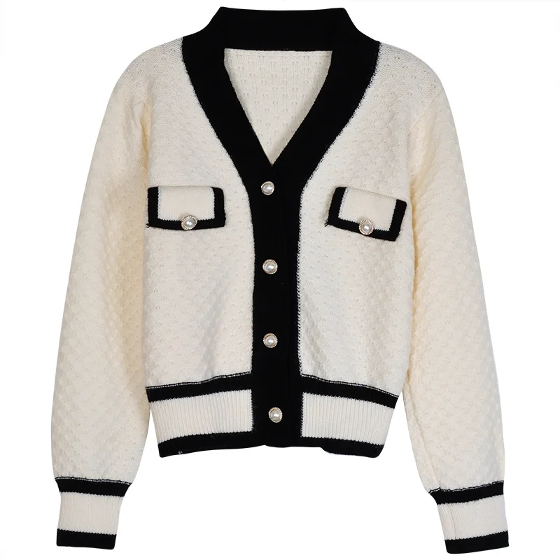 Женский вязаный кардиган на раннюю осень-зиму |