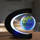 Светодиодный ная карта мира, магнитная левитация, Плавающий глобус, Домашний Электронный антигравитационная лампа, новинка, светильник, украшение на день рождения