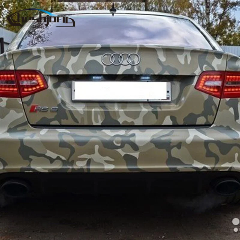 Виниловая наклейка Армейский Камуфляж пустыня автомобиля обертывание мотоцикл тетрадь клейкая наклейка пленка воздушный пузырь бесплатно