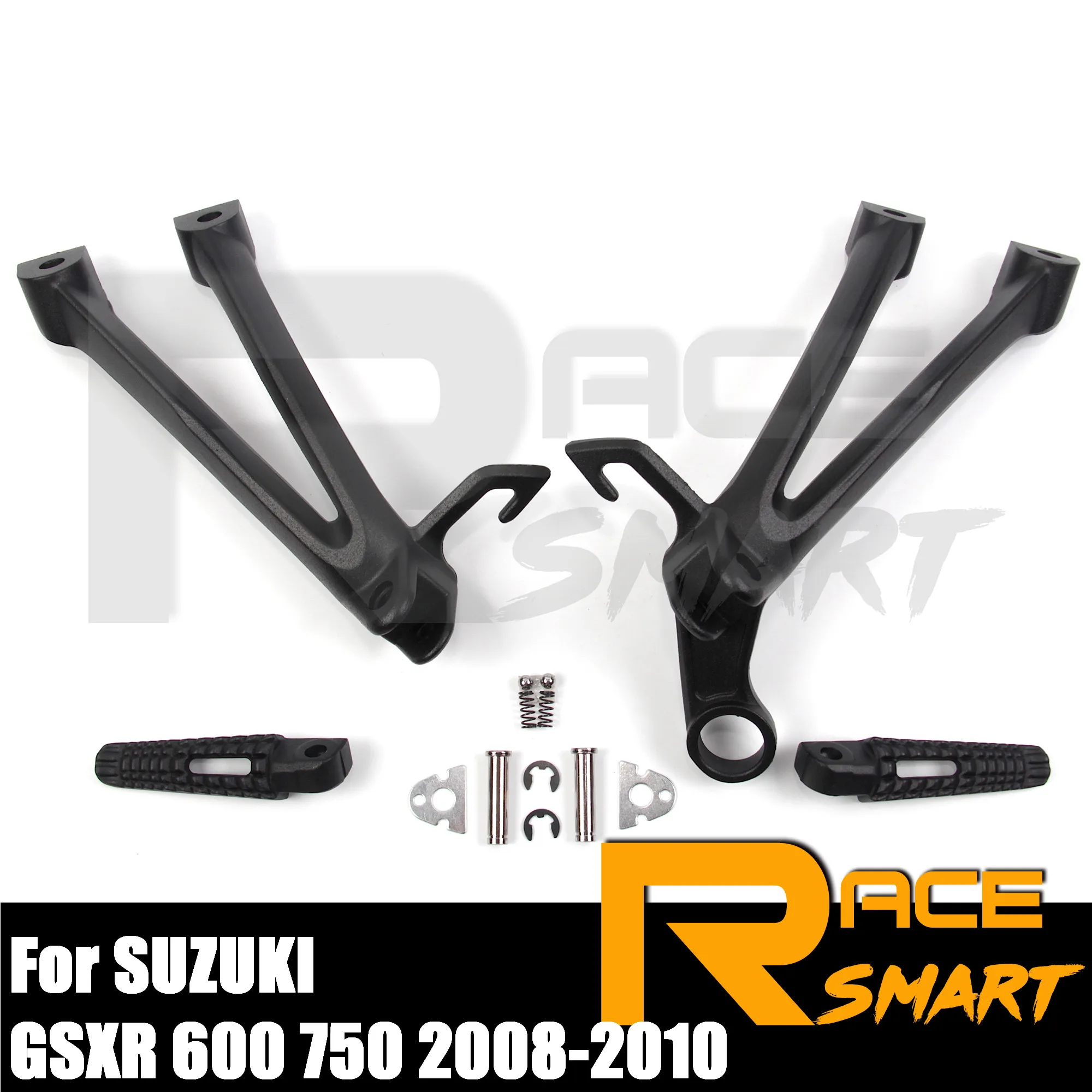 For SUZUKI GSXR 600 750 2008-2010 Motorcycle Rear Footrest Footpeg Rearset Foot Peg Pedal Accessories GSXR600 GSXR750 GSX-R 2009 |