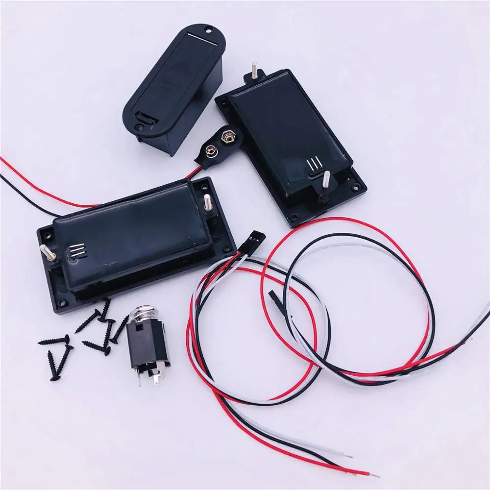 schwarz humbucker 8185 aktive pickup set für elektrische gitarre 9v batterie powerin lager kostenloser versand free global shipping