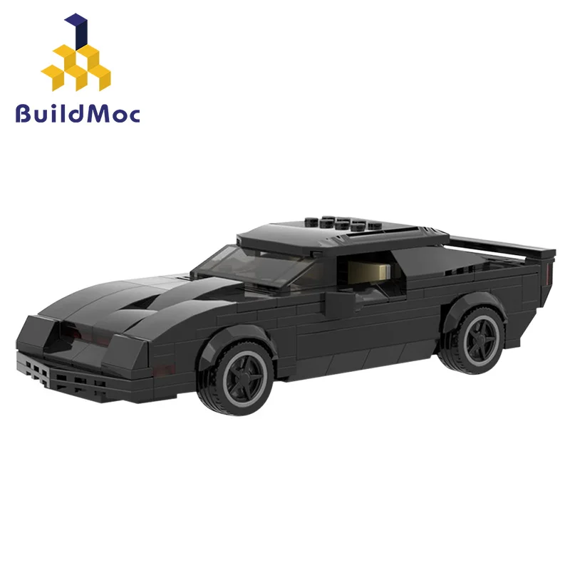 

City Mechanical Classic Car Knight Rider KITT Model Bricks Creator high-tech Classical Racing Vehicle Building Blocks Toy Kid