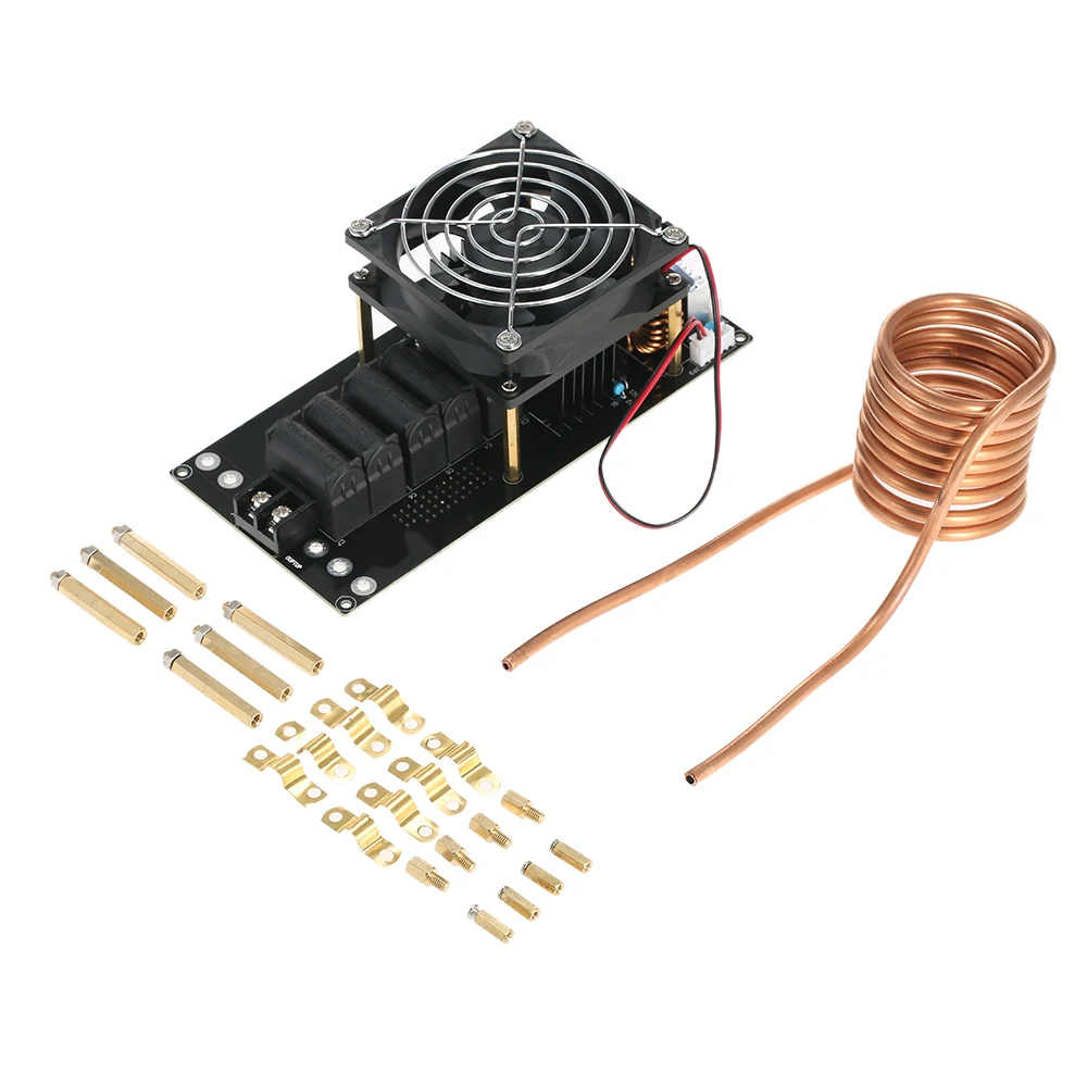 New DC12-40V 1000W 20A ZVS Induction Heating Board Module Heater DIY Kit + Coil |