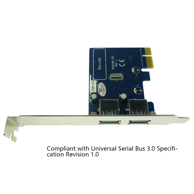 2-портовый Суперскоростной USB 3.0 PCI-E PCIE PCI Express 4-контактный разъем IDE адаптер 3 0